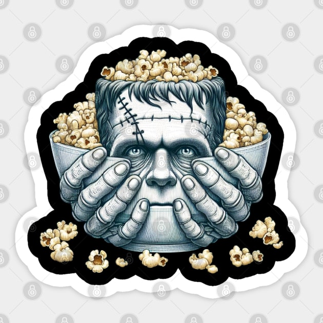 Popcorn Sticker by sonnycosmics